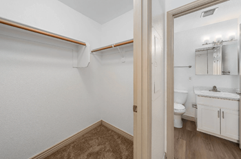 Walk-in closets*